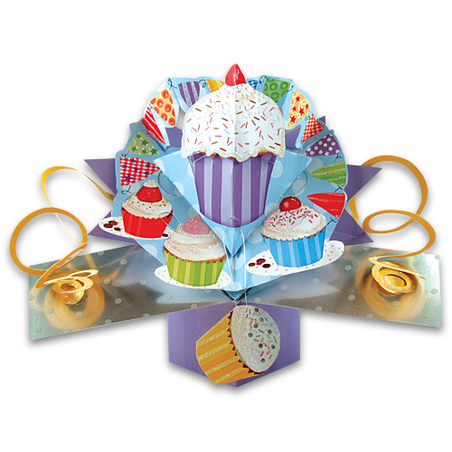 Cupcakes Card - Click Image to Close