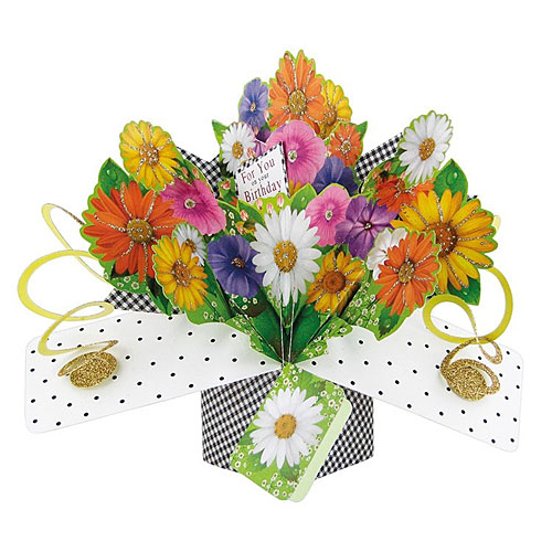 Flowers Card (For You) - Click Image to Close