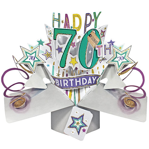 70th Birthday Card - Click Image to Close