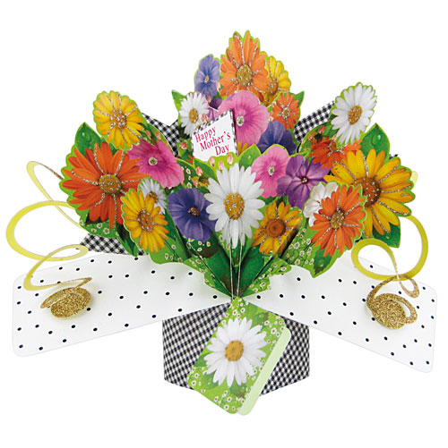 Happy Mother's Day Card (Daisies) - Click Image to Close