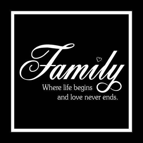 Family … Where Life Begins Card - Click Image to Close