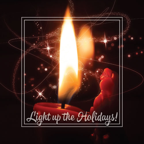 Light Up The Holidays Greeting Card - Click Image to Close