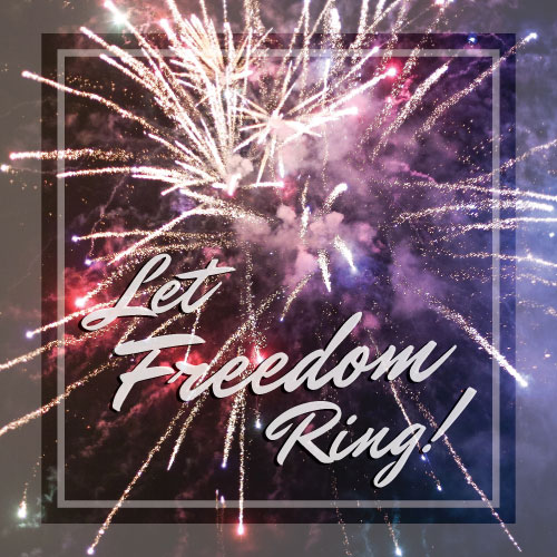 Let Freedom Ring Greeting Card - Click Image to Close