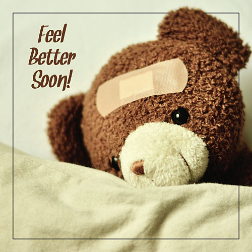 Feel Better Soon Greeting Card - Click Image to Close