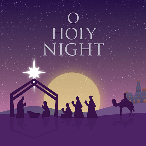 O Holy Night Greeting Card - Click Image to Close