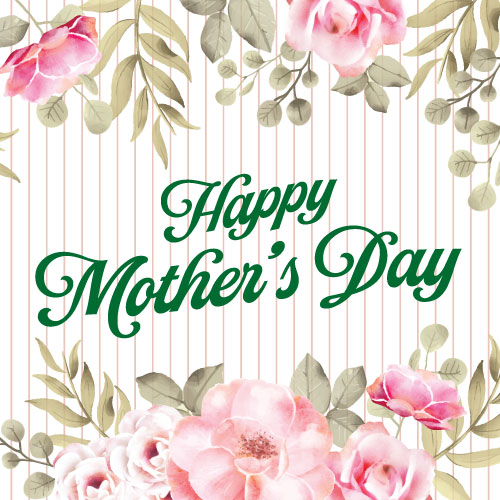 Happy Mother's Day Card (Pink Roses ) - Click Image to Close