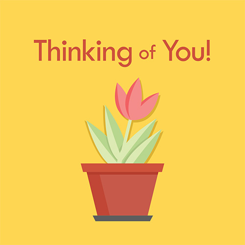 Thinking Of You Card - Click Image to Close