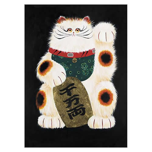 Maneko Neko Card - Click Image to Close