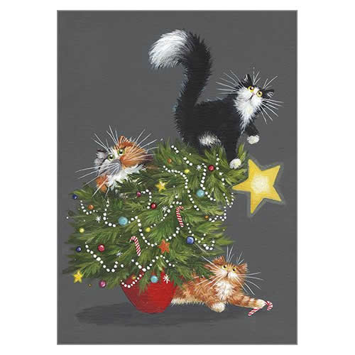 Christmas Tree Catastrophe Card - Click Image to Close