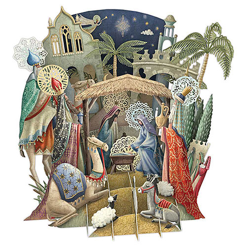 Nativity Card - Click Image to Close