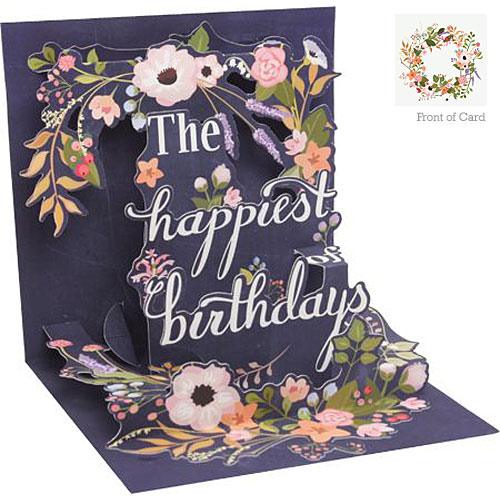 Birthday Wreath Card - Click Image to Close
