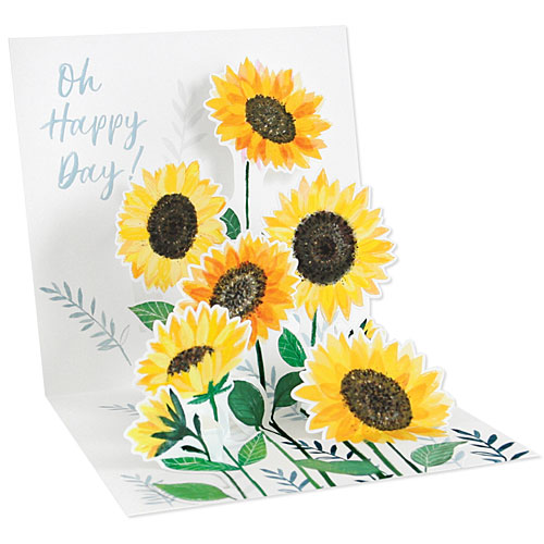 Sunflowers Card - Click Image to Close