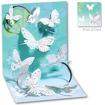 Floating Butterflies Card - Click Image to Close