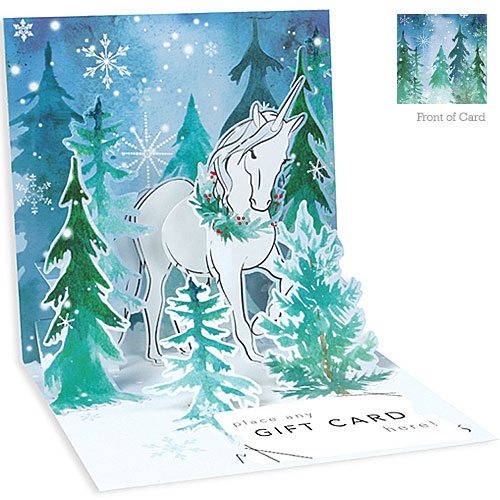Magical Christmas Gift Card Holder - Click Image to Close