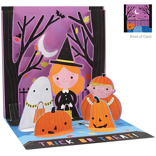 Doorstep Trick or Treat Card - Click Image to Close