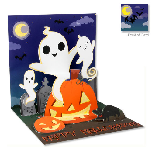 Silly Ghosts Card - Click Image to Close