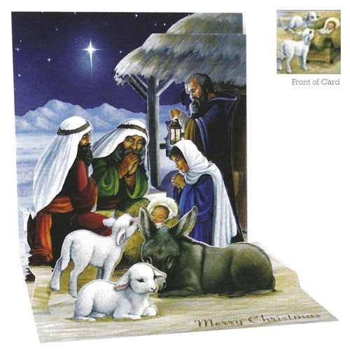 Holy Night Card - Click Image to Close