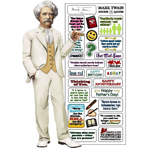 Mark Twain Card - Click Image to Close