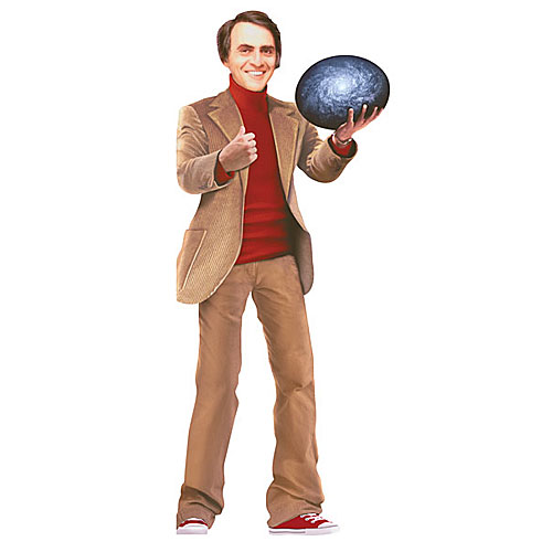Carl Sagan Card - Click Image to Close