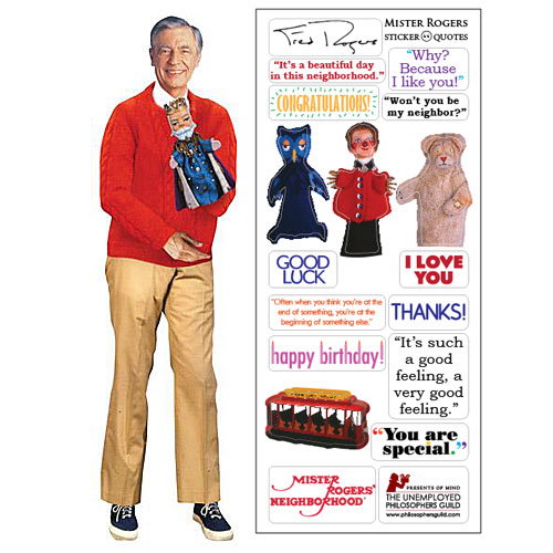 Mister Rogers Card - Click Image to Close