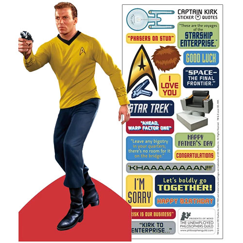 James T. Kirk Card - Click Image to Close