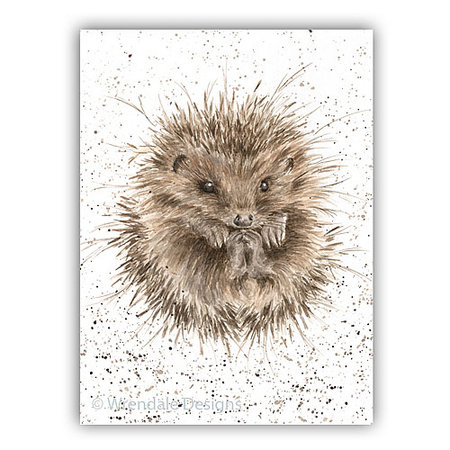 Awakening Card (Hedgehog) - Click Image to Close