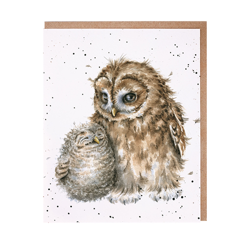 Owl-ways By Your Side Card (Owls) - Click Image to Close