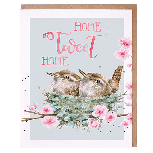 Home Tweet Home Card (Birds) - Click Image to Close