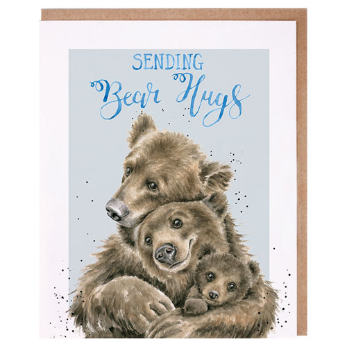 Bear Hugs Card (Bears) - Click Image to Close