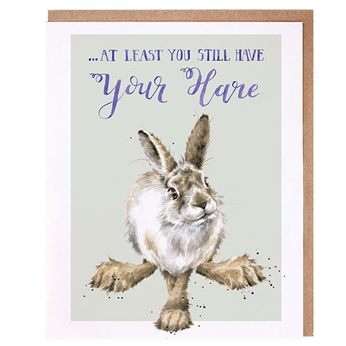 At Least You Still Have Your Hare Card (Rabbit) - Click Image to Close