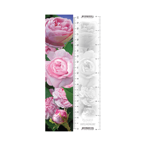 Rose Bookmark (Pink) - Click Image to Close