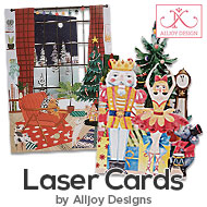 Alljoy Design Laser Christmas Cards