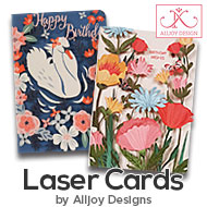 Alljoy Design Laser Cards