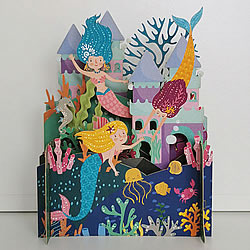 Mermaids At Play Card