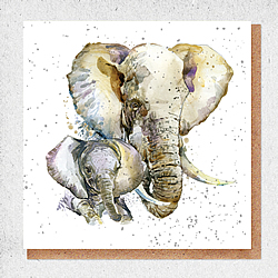 Elephants Card