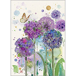 Allium Garden Card