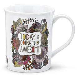 Enjoy Mug & Greeting Card Set