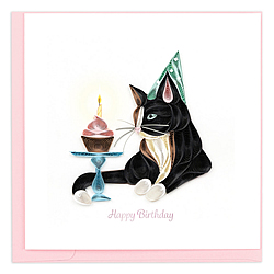 Birthday Cat Card