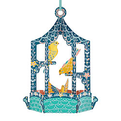 Birdcage Card (Canaries)