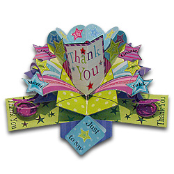 Thank You Card (Stars)