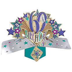 60th Birthday Card