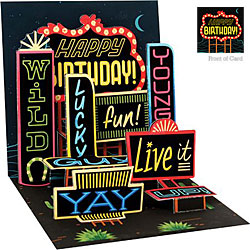 Retro Happy Birthday Card