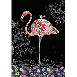 Pink Flamingo Card