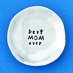 Best Mom Ever Pewter Charm Bowl