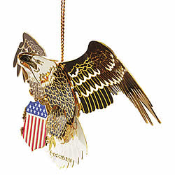 Bald Eagle Ornament 3-D