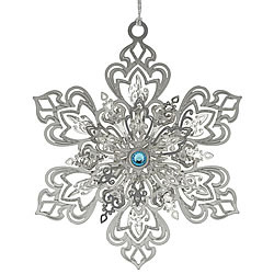 Dazzling Snowflake Ornament