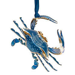 Blue Crab Ornament 3-D