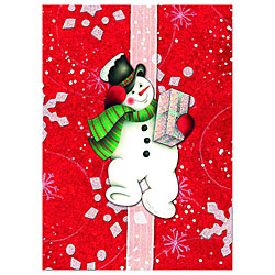 Snowman Handmade/Embellished Card