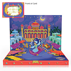 Aladdin's Adventure Music Box Card