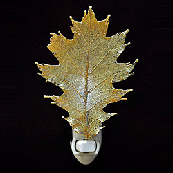 Oak Leaf Night Light (24K Gold)